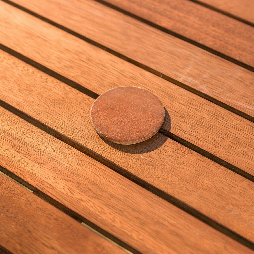Eucalyptus Wood Outdoor Square Bistro Table