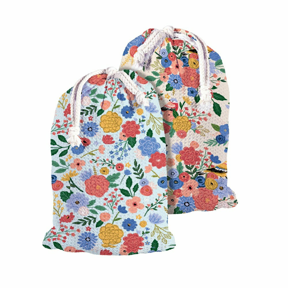 Bursting Blossoms Quick Dry Towel and Matching Carrying Case, 60" x 30