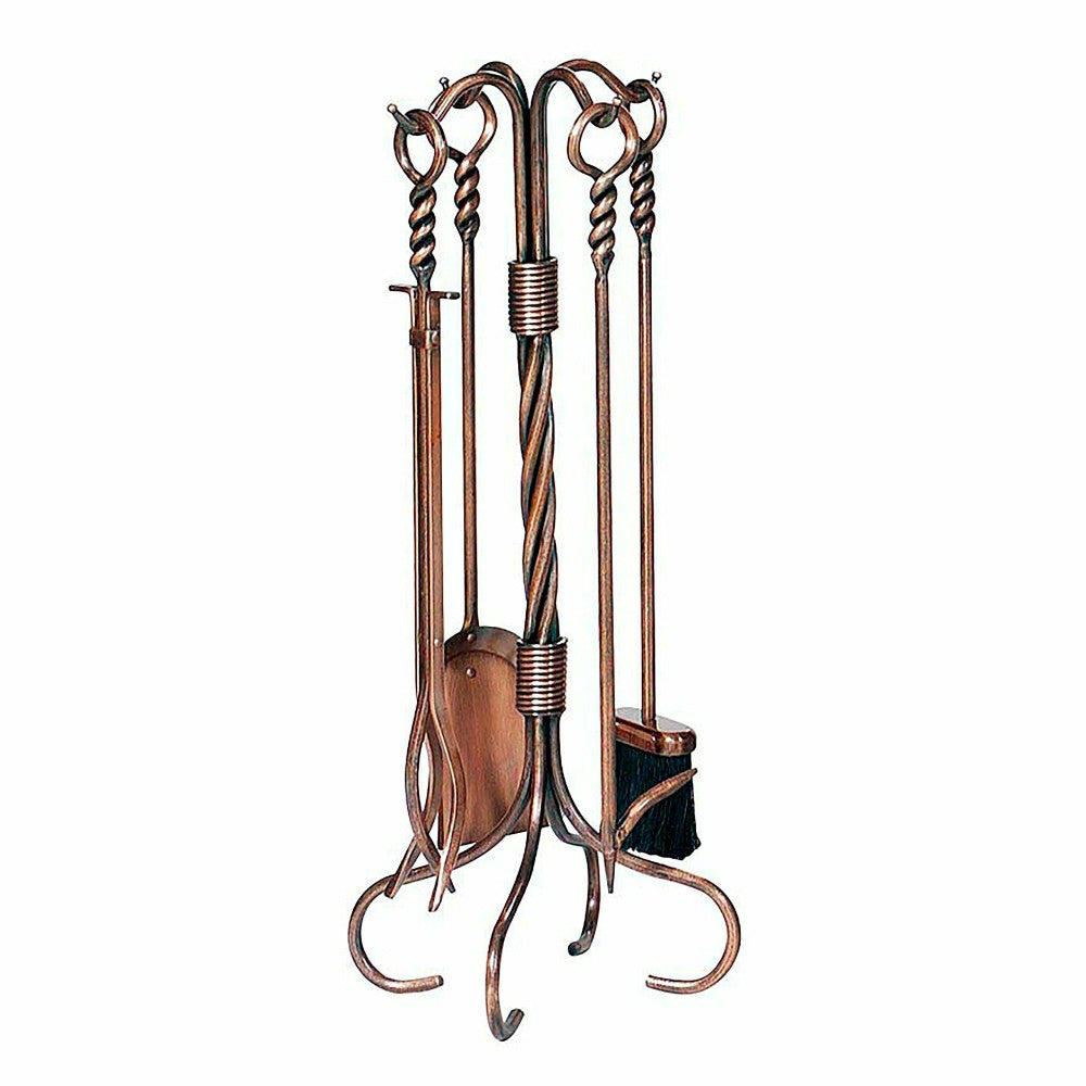 Copper Fireplace Tools