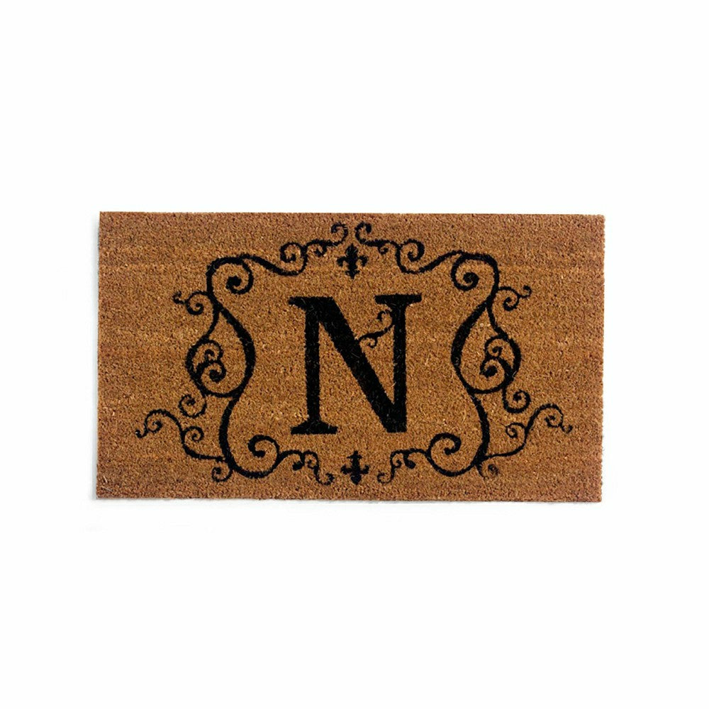 Monogrammed Coir Doormat