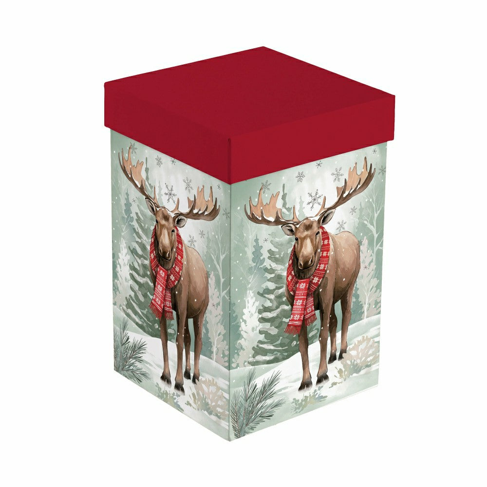 Winter Grove Travel Cup Ceramic Perfect Cup, Moose, 17oz, Gift Box