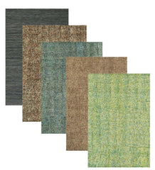 Plow & Hearth Hearth Rugs | Fireplace & Hearth Southport Wool Rug, 3'6" X 5'6" - Basil