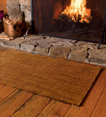 Plow & Hearth Hearth Rugs | Fireplace & Hearth Wool Blend Dalton Rug, 3'6"X 5'6" - Ash