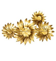 Plow & Hearth Garden Accents | Indoor Living Sunflower Metal Wall DÉCor