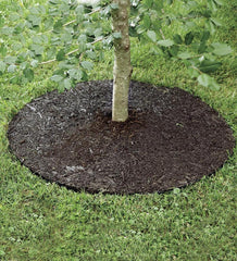 Plow & Hearth Gardenworks® | Yard & Garden Permanent Mulch Recycled Rubber Tree Ring, 36" Dia.
