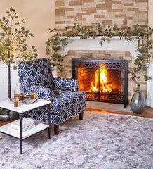 Plow & Hearth Accent Tables | Indoor Living Indoor/Outdoor Nottoway White Marble End Table