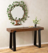 Plow & Hearth Accent Tables | Indoor Living Richland Indoor/Outdoor Reclaimed Wood Console Table
