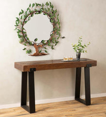 Plow & Hearth Accent Tables | Indoor Living Richland Indoor/Outdoor Reclaimed Wood Console Table