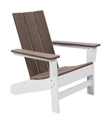 Plow & Hearth Adirondack Chairs | Outdoor Living May River Outdoor Seating Adirondack Chair - Coastal Gray/White