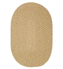 Plow & Hearth Area Rugs | Indoor Living Bear Creek Oval Braided Wool Blend Rug