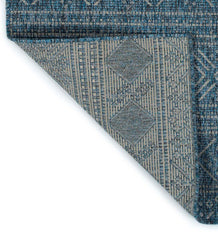 Plow & Hearth Area Rugs | Indoor Living Bluefield Desert Stripe 100% Polypropylene Rug