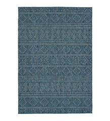 Plow & Hearth Area Rugs | Indoor Living Bluefield Desert Stripe 100% Polypropylene Rug
