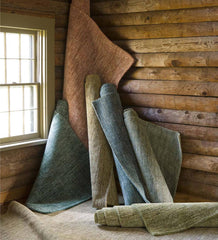 Plow & Hearth Area Rugs | Indoor Living Canyon Rug Collection In Solid Colors