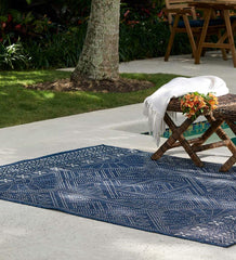 Plow & Hearth Area Rugs | Indoor Living Indoor/Outdoor Arabella Patch Polypropylene Rug