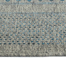 Plow & Hearth Area Rugs | Indoor Living Indoor/Outdoor Bluefield Border Polypropylene Rug