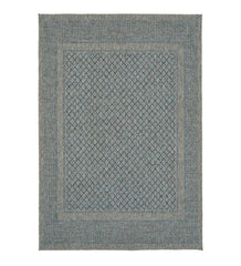 Plow & Hearth Area Rugs | Indoor Living Indoor/Outdoor Bluefield Border Polypropylene Rug