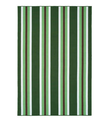 Plow & Hearth Area Rugs | Indoor Living Indoor/Outdoor Dorset Stripe Textured Polyester Rug