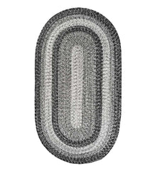 Plow & Hearth Area Rugs | Indoor Living Indoor/Outdoor Oval Woodridge Braided Polypropylene Rug