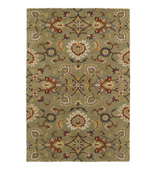 Plow & Hearth Area Rugs | Indoor Living Lauren Floral Wool Area Rug