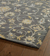 Plow & Hearth Area Rugs | Indoor Living Lauren Vine Wool Area Rug