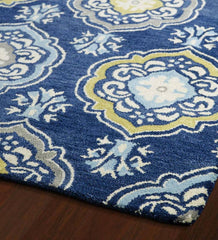 Plow & Hearth Area Rugs | Indoor Living Meadow Perennial Wool Rugs