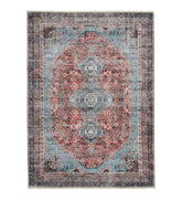 Plow & Hearth Area Rugs | Indoor Living Riverside Dawn Easy-Care Polyester Area Rug