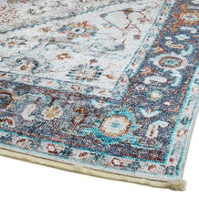 Plow & Hearth Area Rugs | Indoor Living Riverside Starlight Easy-Care Polyester Area Rug