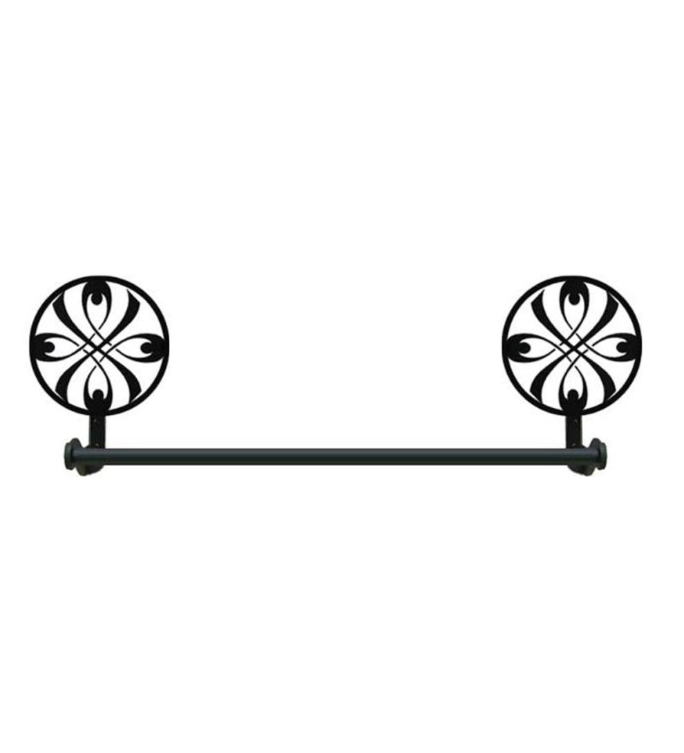 Plow & Hearth Bath Accessories | Indoor Living Usa-Made Wrought Iron Decorative Towel Bars