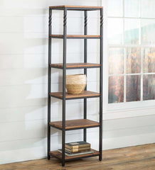 Plow & Hearth Bedroom Furniture | Indoor Living Deep Creek Etagere Storage Stand With Shelves