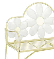 Plow & Hearth Benches & Chairs | Outdoor Living Floral Metal Garden Bench