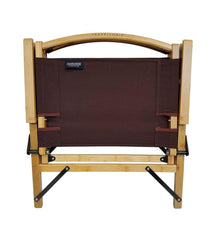 Plow & Hearth Benches & Chairs | Outdoor Living Retro Bamboo Folding Camp Chair - Bamboo