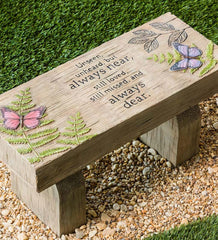 Plow & Hearth Benches & Chairs | Outdoor Living Those We Love Memorial Garden Bench