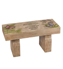 Plow & Hearth Benches & Chairs | Outdoor Living Those We Love Memorial Garden Bench