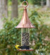 Plow & Hearth Bird Feeders | Yard & Garden Castella Copper Bird Feeder