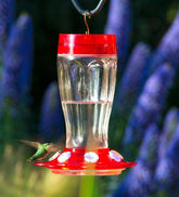 Plow & Hearth Bird Feeders | Yard & Garden Jumbo 40-Ounce Hanging Hummingbird Feeder