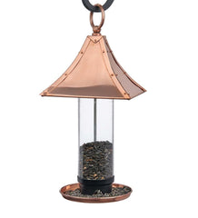 Plow & Hearth Bird Feeders | Yard & Garden Palazzo Copper Bird Feeder
