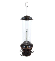 Plow & Hearth Bird Feeders | Yard & Garden Squirrel-X5 Squirrel-Resistant Hanging Bird Feeder