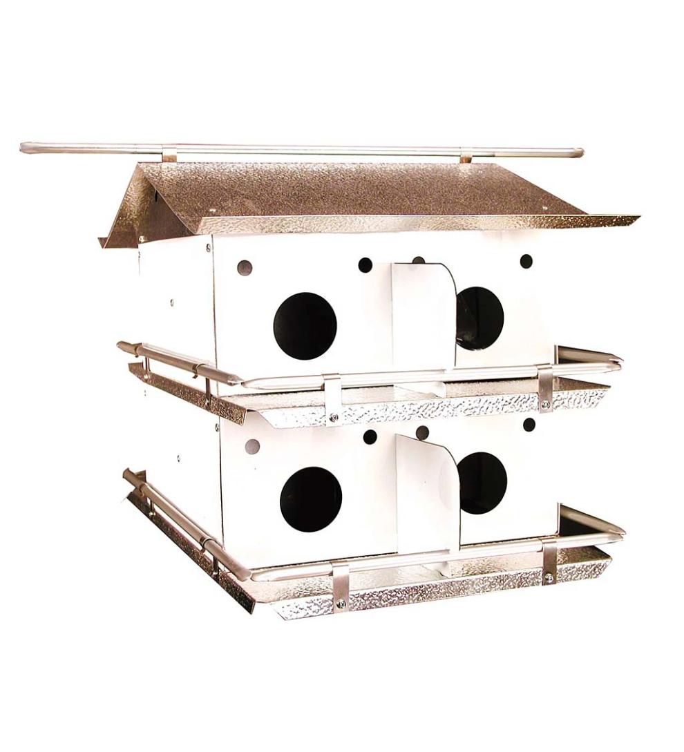 Plow & Hearth Birdhouses | Yard & Garden 8-Room Purple Martin Birdhouse