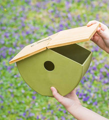 Plow & Hearth Birdhouses | Yard & Garden Full Circle Eco Conscious Hanging Bird House