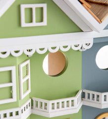 Plow & Hearth Birdhouses | Yard & Garden Springfield Row Triple Birdhouse With Shingled Roof