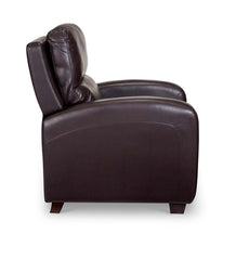 Plow & Hearth Chairs & Rockers | Indoor Living Brice Vegan Leather Recliner - Brown