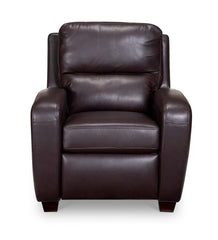 Plow & Hearth Chairs & Rockers | Indoor Living Brice Vegan Leather Recliner - Brown