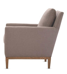Plow & Hearth Chairs & Rockers | Indoor Living Eco-Friendly Handmade Upholstered Studio Chair, Made In Usa - Brussels Linen