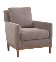 Plow & Hearth Chairs & Rockers | Indoor Living Eco-Friendly Handmade Upholstered Studio Chair, Made In Usa - Brussels Linen