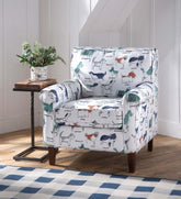 Plow & Hearth Chairs & Rockers | Indoor Living Going To The Dogs Upholstered Dog Print Arm Chair - Dogs