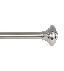 Plow & Hearth Curtain Rods & Hardware | Indoor Living Lexington Adjustable Curtain Rod Collection With Royale Finial