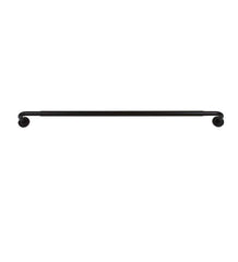 Plow & Hearth Curtain Rods & Hardware | Indoor Living Steel Wraparound Privacy Curtain Rod