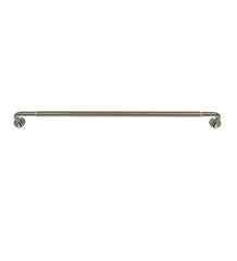 Plow & Hearth Curtain Rods & Hardware | Indoor Living Steel Wraparound Privacy Curtain Rod