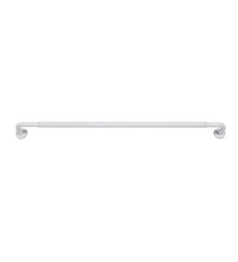 Plow & Hearth Curtain Rods & Hardware | Indoor Living Steel Wraparound Privacy Curtain Rod
