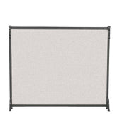 Plow & Hearth Custom Fire Screens | Fireplace & Hearth Medium Custom Craftsman Flat Guard - 1,351 To 2,300 Sq. Inches - Black